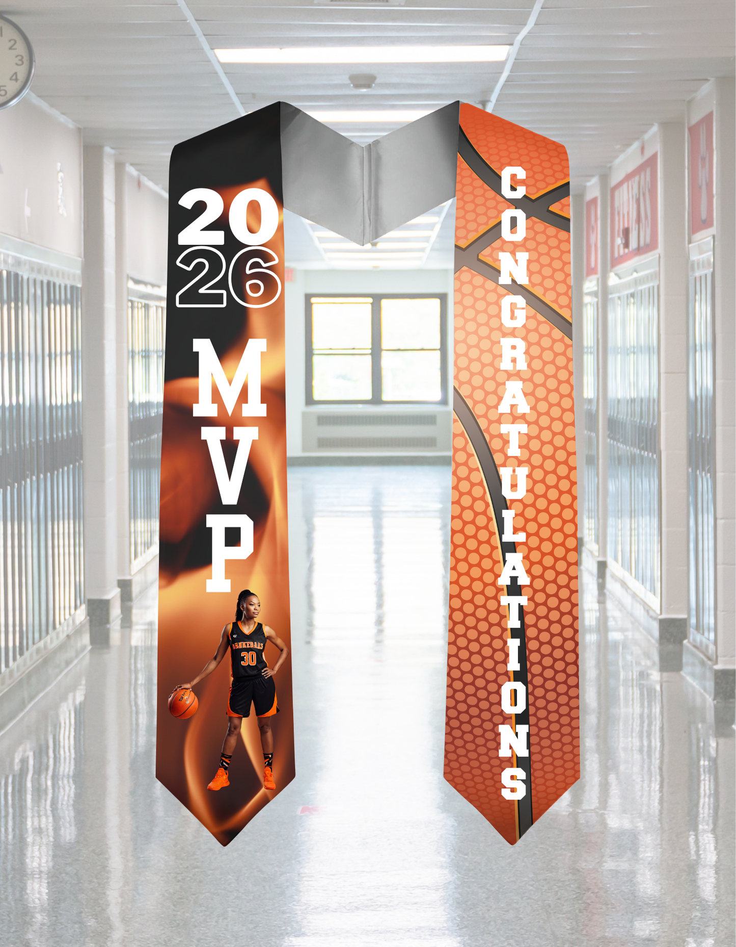 Basketball MVP Graduate Stole