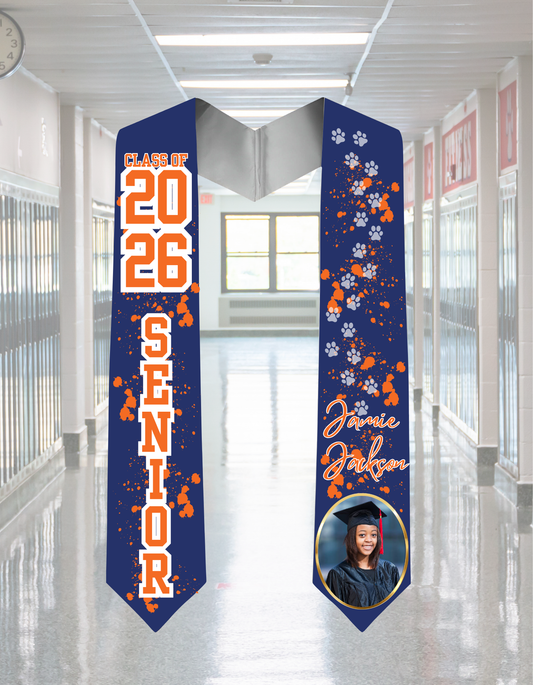 Footprints Graduate Stole