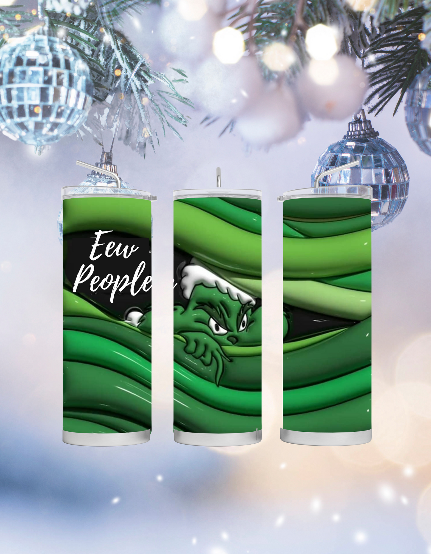 Grinch Eww People Tumbler