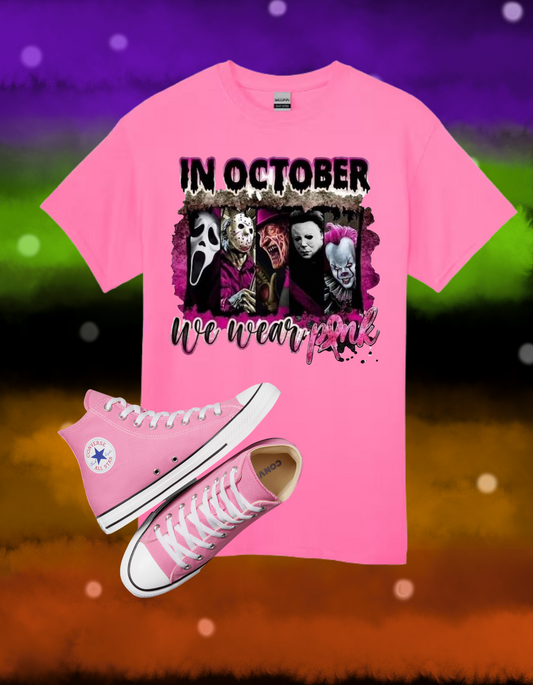 We Wear Pink Monsters Tshirt/Hoodie