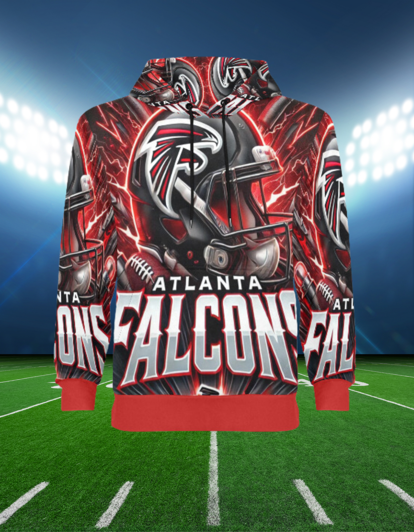 Falcons All Over Hoodie