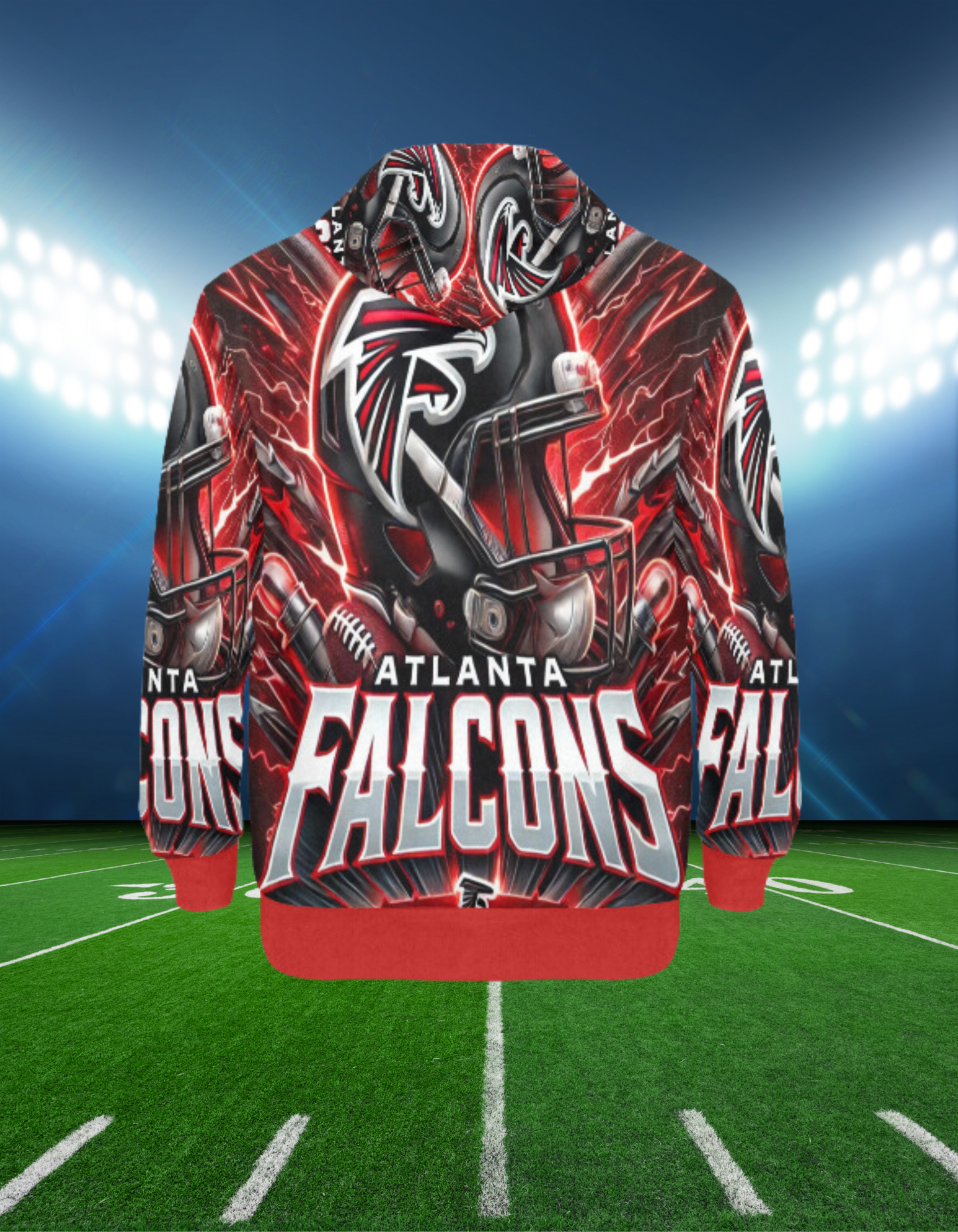 Falcons All Over Hoodie