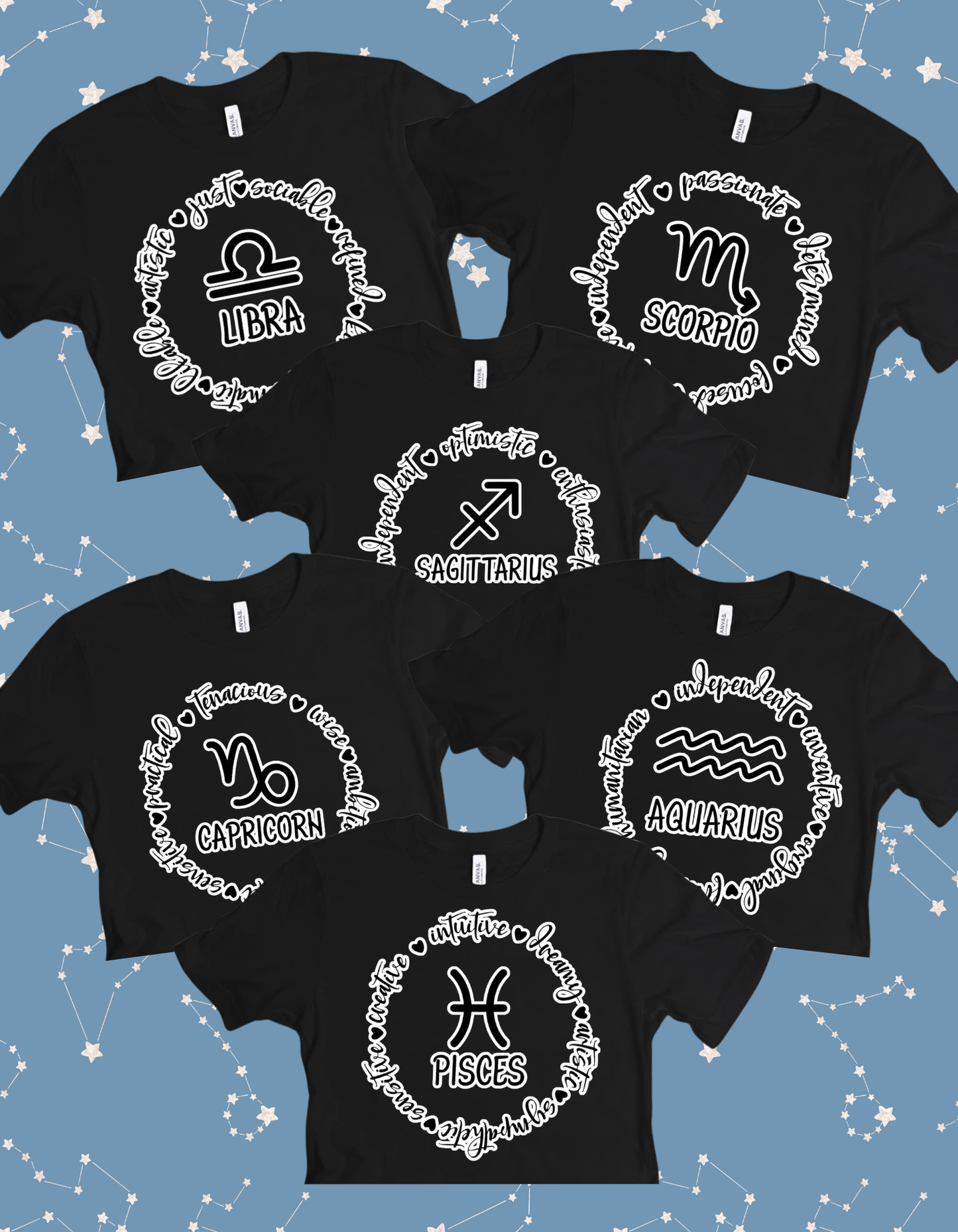 Zodiac Affirmation Tshirt/Hoodie