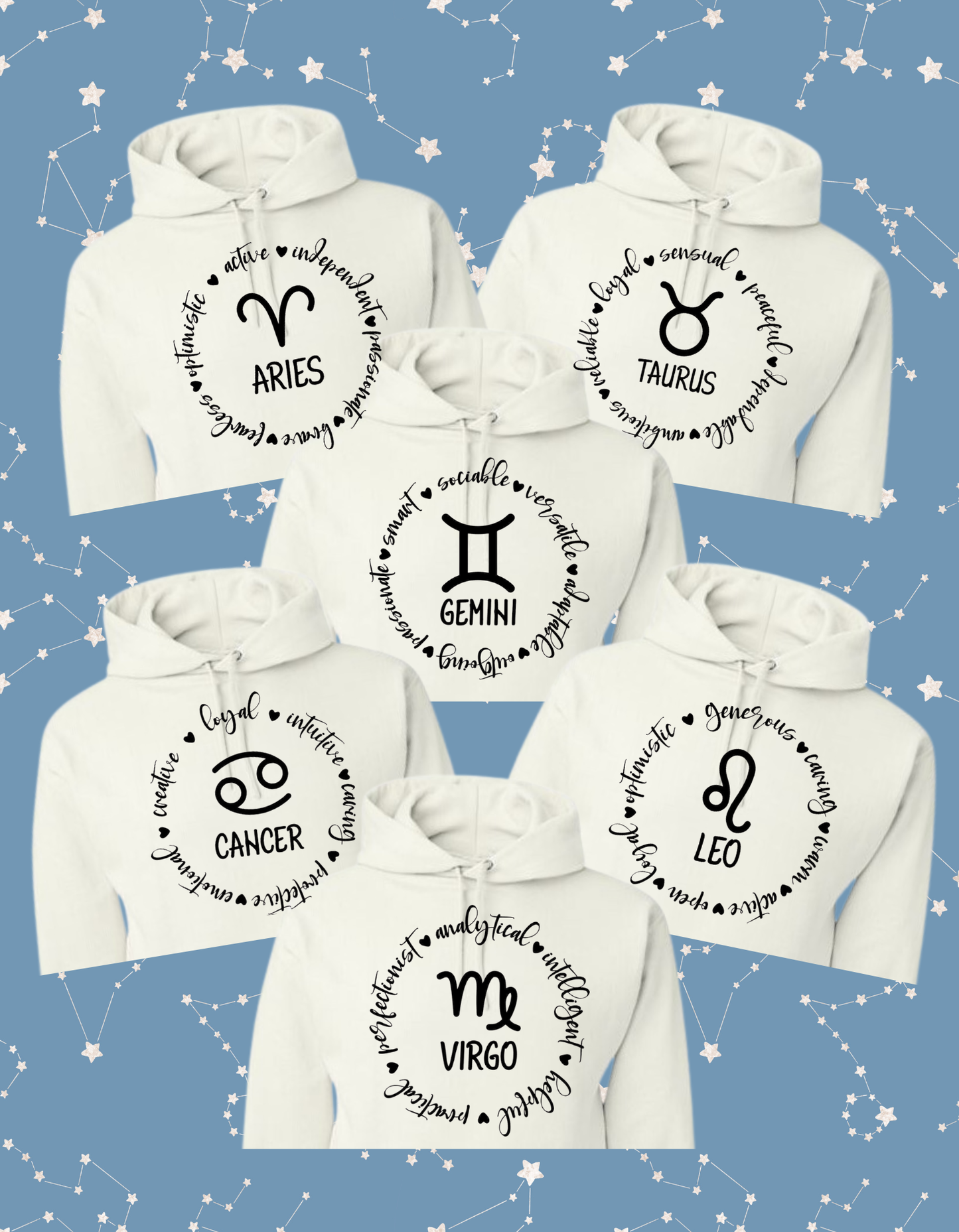 Zodiac Affirmation Tshirt/Hoodie